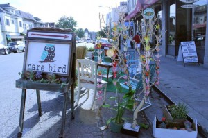 Parklet at Piedmont Ave. and Montell St., Oakland.