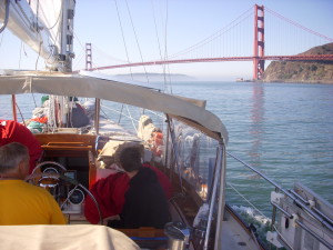 Arriving in San Francisco. Photo: Brian Kallen.