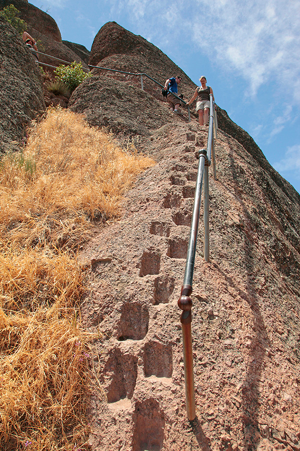 staircase in the cliff