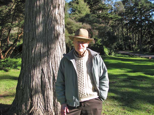 Harold Gilliam at Golden Gate Park