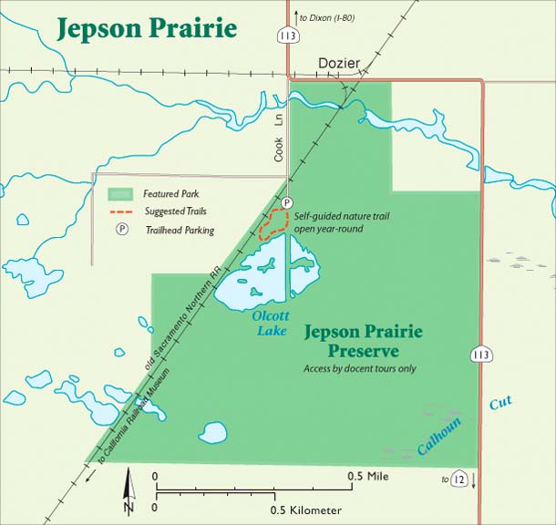 Jepson trail map