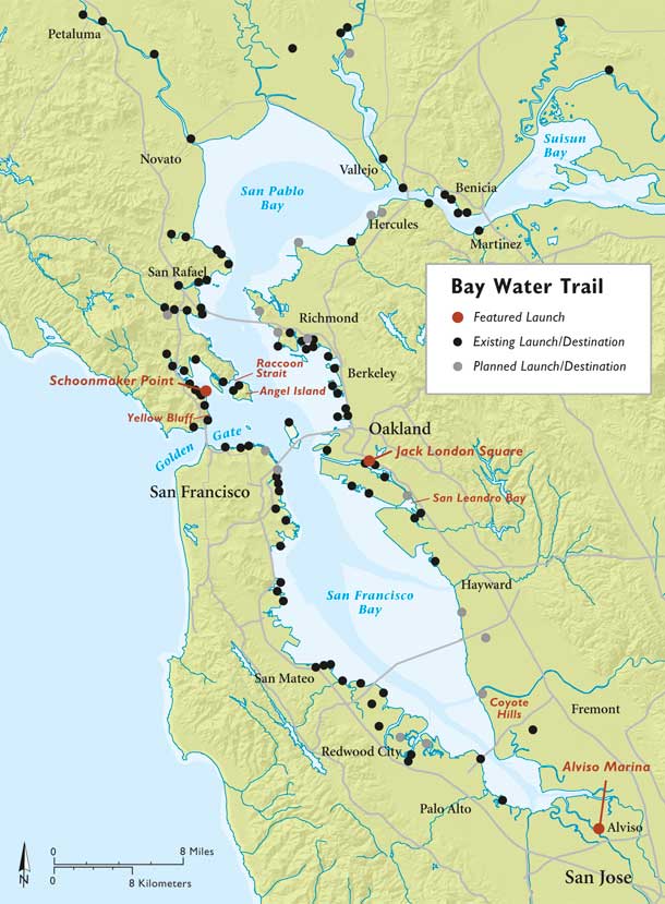 Bay Water Trail Map