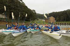 Camp Reynolds kayaks