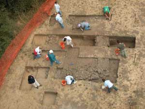 Archaeological Dig at Briones Home Site