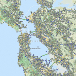 Geocaches around the Bay Area