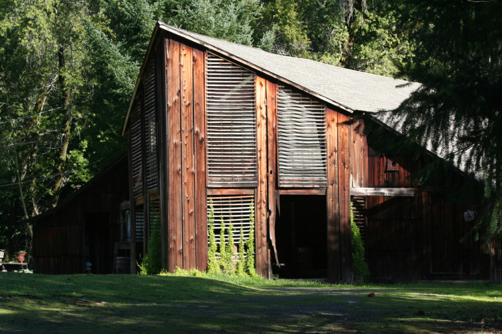 The studio was converted from a 19th century barn. Photo: Christine Sculati.