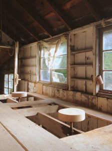 Inside Marguerite Wildenhain's studio. Photo: Anthony Veerkamp. 