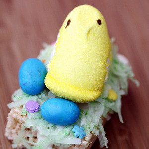 A nesting peep. Photo: Christi at Love From The Oven/Flickr