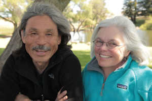 Rebels with a Cause filmmakers Kenji Yamamoto and Nancy Kelly. Photo: Lou Weinert.