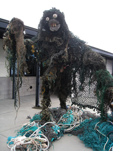 Ghost Below fish net monster