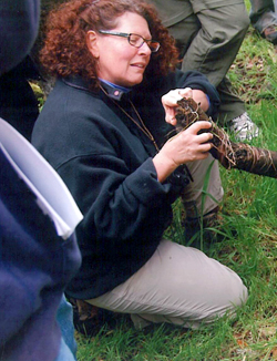 Biologist Gwen Heistand