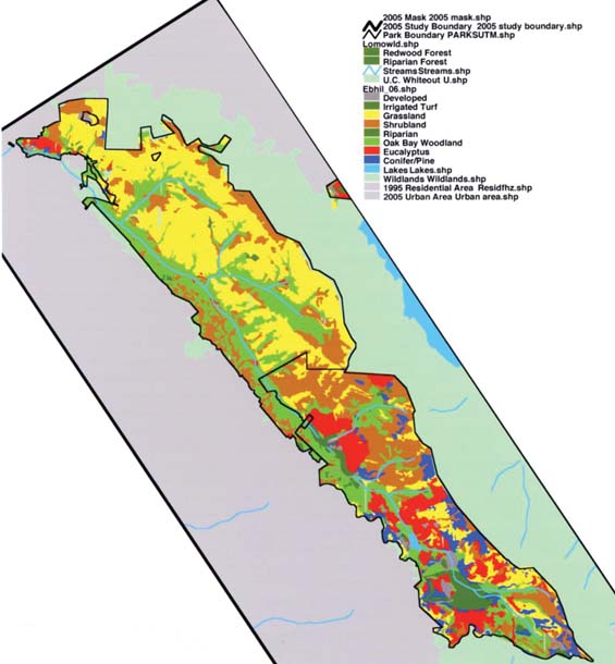 2010 Tilden vegetation map