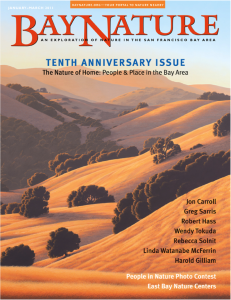 Bay Nature 10th Anniversary issue (Jan 2011)