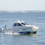Patrolling San Francisco Bay in a Baykeeper vessel