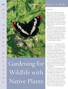 Gardening for Wildlife with Native Plants cover