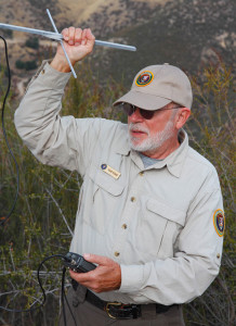 Condor tracker and volunteer Richard Neidhardt. (Photo courtesy Richard Neidhardt)