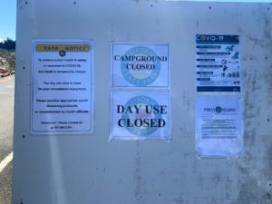 park closure notices