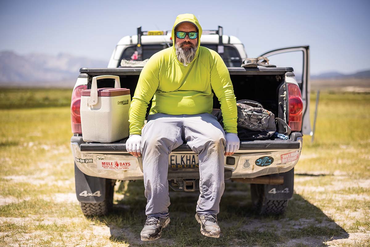 Chris Leonard, a homeowner and fisherman