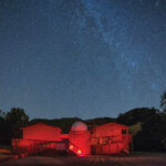 Nighttime at the Robert Ferguson Observatory. (Photo by Diane Askew, courtesy of Robert Ferguson Observatory)