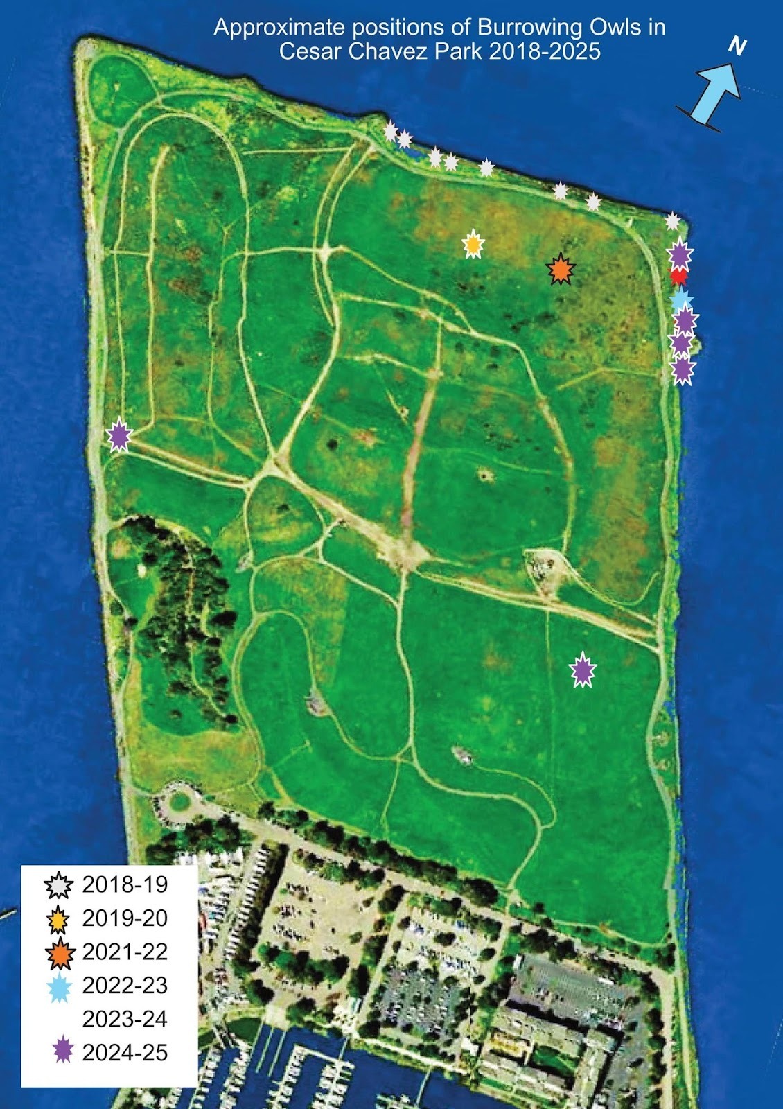 Map of Cesar Chavez