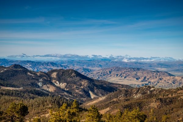 view from San Benito Mountain
