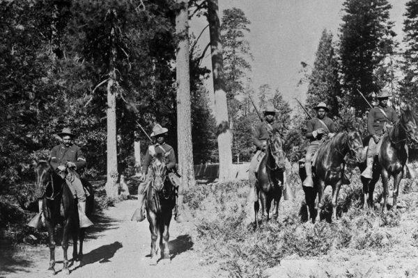 buffalo soldiers in Yosemite, 1899